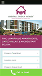 Mobile Screenshot of chennaidreamhomes.com